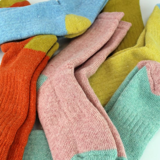 6 Paar Damen Alpaka Lounge-Socken für das Bett - Image 5