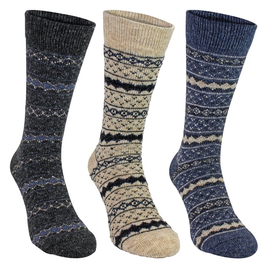 6 Paar Herren Dicke Alpaka Robuste Stiefelsocken - Image 5
