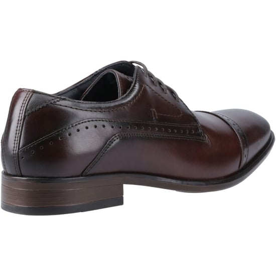 Pod Ralph Leder Herren Kastanienbraune Oxford-Schuhe - Image 2