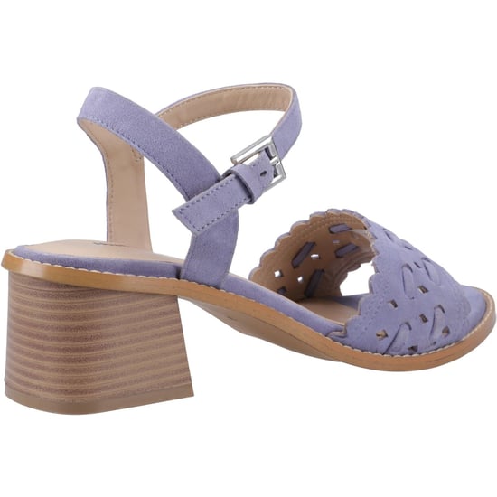 Hush Puppies Lacie Damen Sandalen Aus Veloursleder In Blau - Image 2
