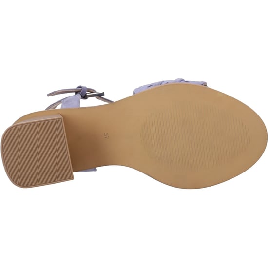Hush Puppies Lacie Damen Sandalen Aus Veloursleder In Blau - Image 3