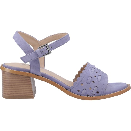 Hush Puppies Lacie Damen Sandalen Aus Veloursleder In Blau - Image 5