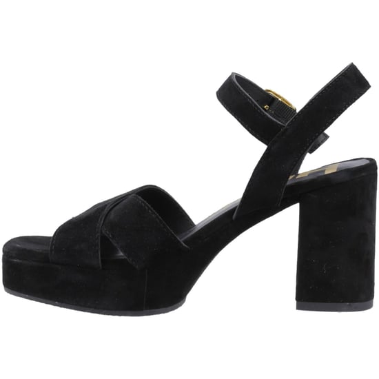 Hush Puppies Ophelia Damen Sandalen Aus Schwarzem Wildleder - Image 4
