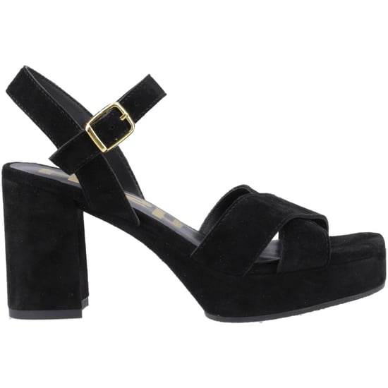 Hush Puppies Ophelia Damen Sandalen Aus Schwarzem Wildleder - Image 5