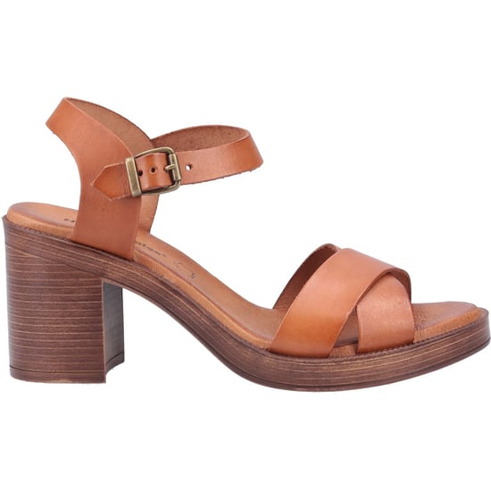 Hush Puppies Georgia Damen Sandalen Aus Leder In Tan - Image 4