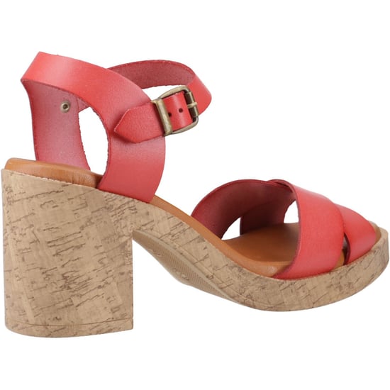Hush Puppies Georgia Cork Damen Coral Sandalen Aus Leder - Image 2