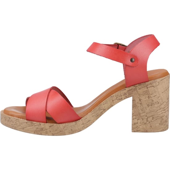 Hush Puppies Georgia Cork Damen Coral Sandalen Aus Leder - Image 4