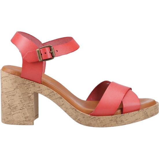 Hush Puppies Georgia Cork Damen Coral Sandalen Aus Leder - Image 5