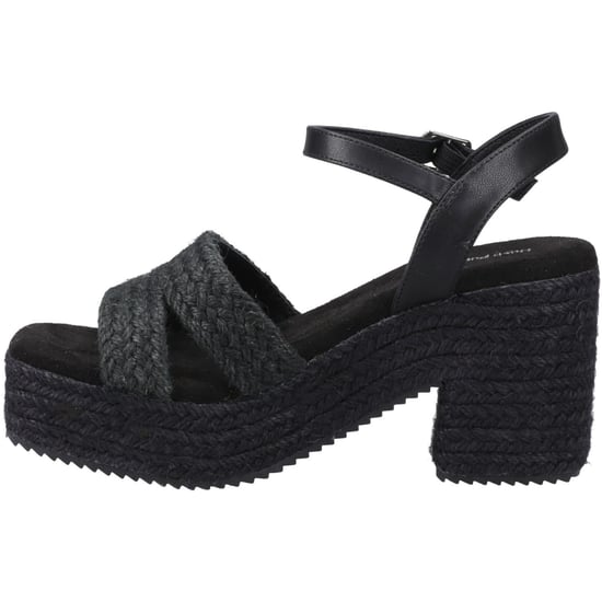 Hush Puppies Jamelia Espadrille Heel Damen Sandalen In Schwarz - Image 4