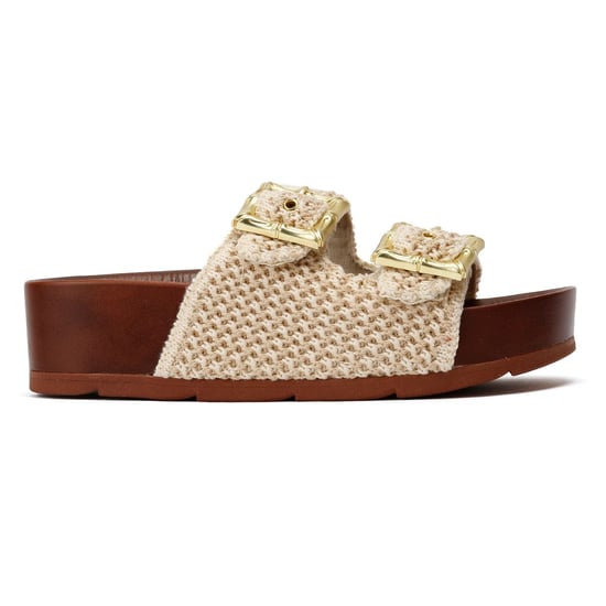 Desert Fleur Super Damen Beige Sandalen - Image 5