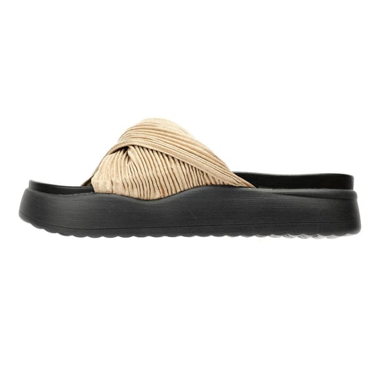 Desert Fleur Gabbro Satin Damen Sandalen In Gold - Image 6