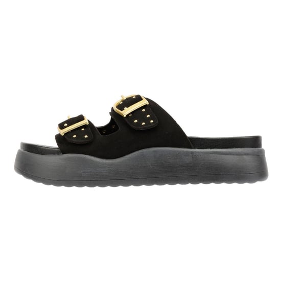 Desert Fleur Girasol Nubuk Damen Sandalen In Schwarz - Image 6