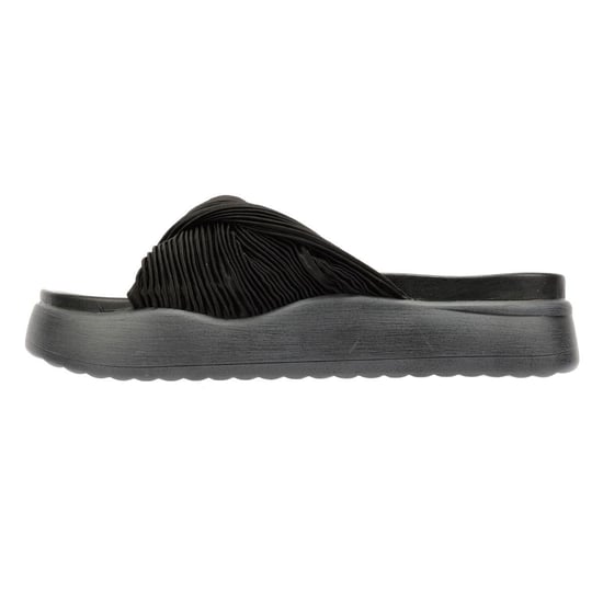Desert Fleur Gabbro Satin Damen Sandalen In Schwarz - Image 6