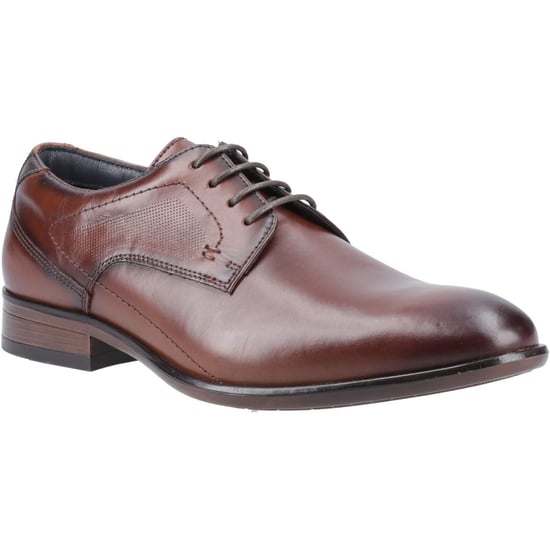 Pod Carl Leder Herren Cognac Schnürschuhe - Image 1