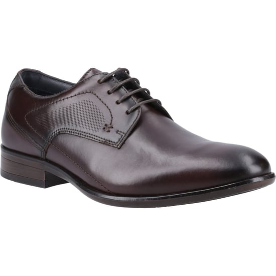 Pod Carl Leder Herren Kastanienbraune Schnürschuhe - Image 1