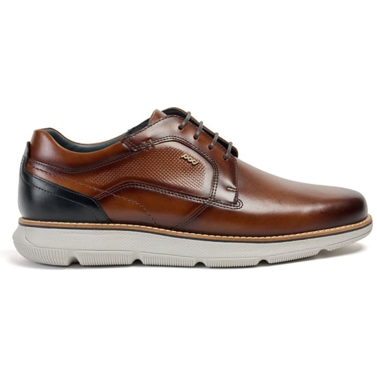 Pod Finch Herrenschuhe Aus Leder In Cognac Mit Schnürung. - Image 4