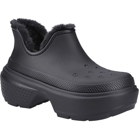Crocs Stomp Shorty Damenstiefel Aus Thermoplastischem Material In Schwarz - Image 1