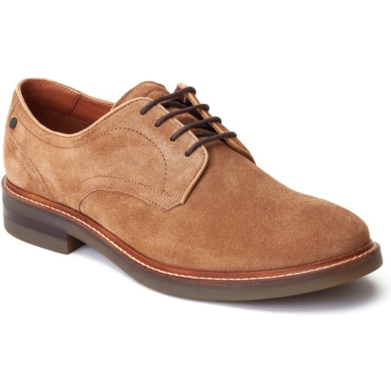Base London Mawley Leder Herren Ingwer Oxford Schuhe - Image 1