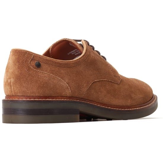 Base London Mawley Leder Herren Ingwer Oxford Schuhe - Image 2