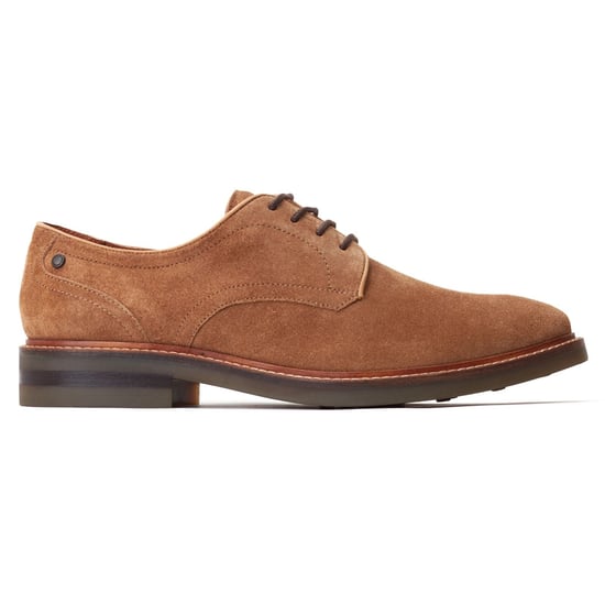 Base London Mawley Leder Herren Ingwer Oxford Schuhe - Image 5