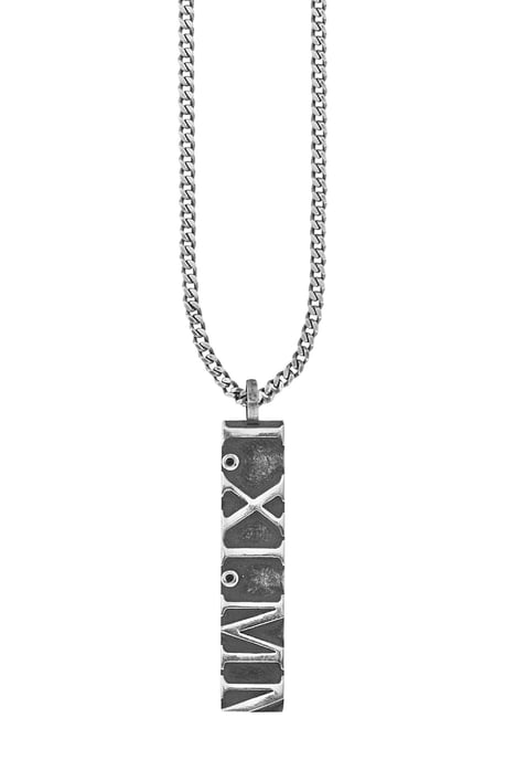 cai Anhänger mit Kette 925/- Sterling Silber matt Spinell - Image 2