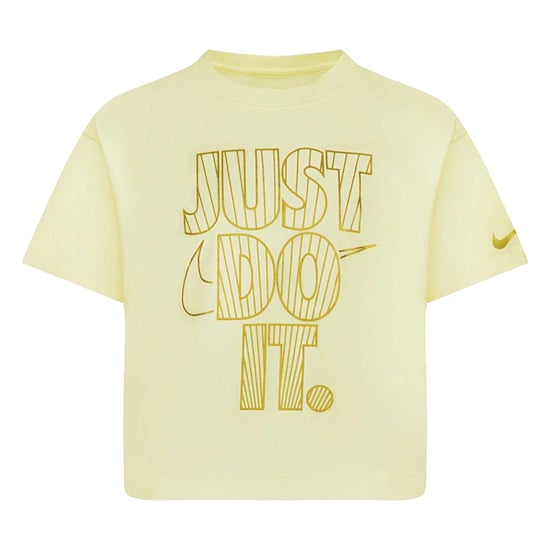 Nike - T-Shirt für Mädchen Kastig (Cremefarbe) - Image 1