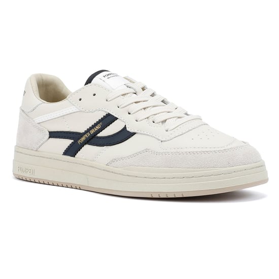 Pompeii Elan Leder Herren Weiße Sneakers - Image 2
