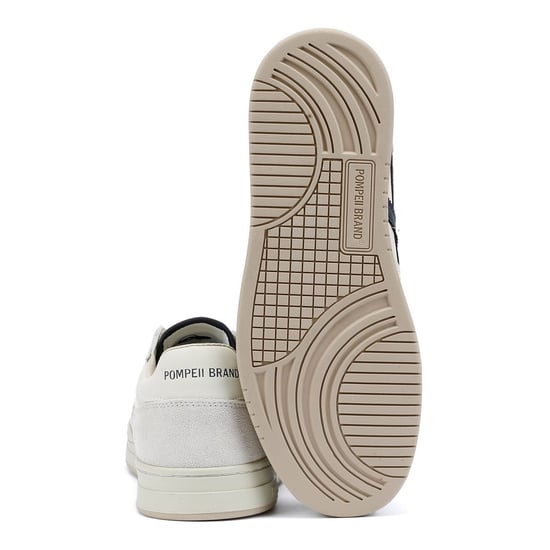 Pompeii Elan Leder Herren Weiße Sneakers - Image 4