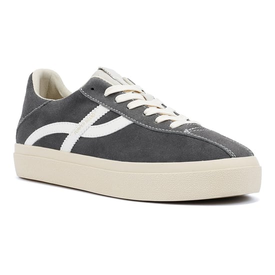 Pompeii Dart Herren Sneaker Aus Veloursleder In Grau - Image 2