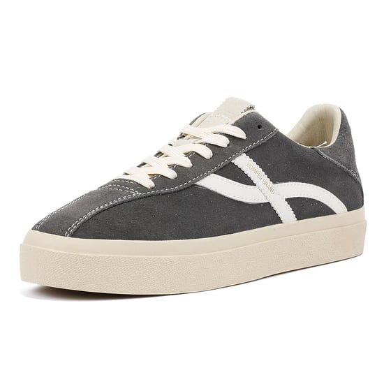 Pompeii Dart Herren Sneaker Aus Veloursleder In Grau - Image 3