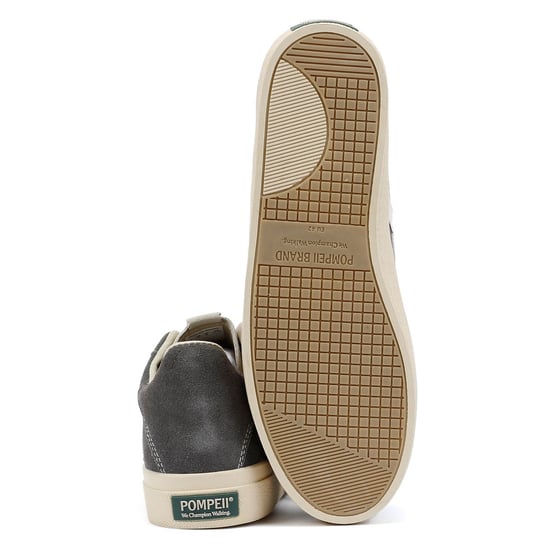 Pompeii Dart Herren Sneaker Aus Veloursleder In Grau - Image 4