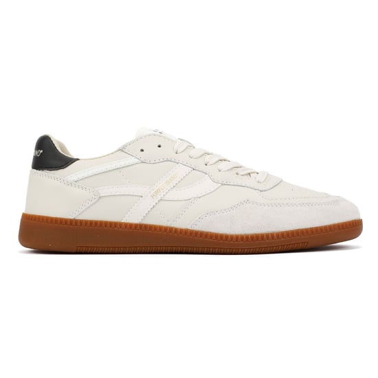 Pompeii Elan Sala Leder Herren Weiße Sneakers - Image 5