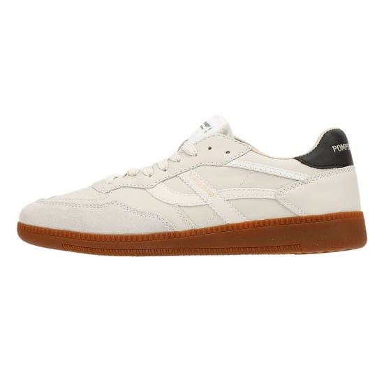 Pompeii Elan Sala Leder Herren Weiße Sneakers - Image 6