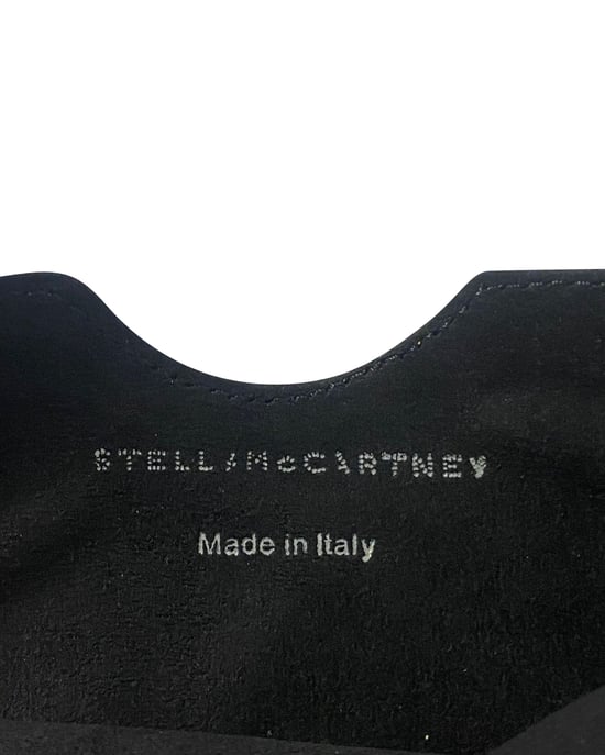 Stella McCartney Falabella iPad-Hülle aus schwarzem Leder - Image 5