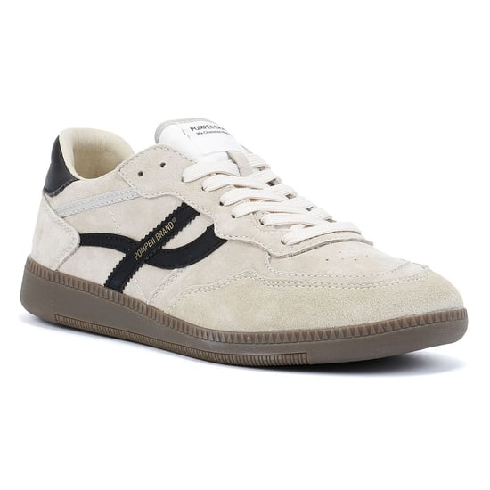 Pompeii Elan Sala Herren Sneaker Aus Weißem Wildleder - Image 2