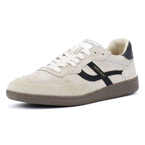 Pompeii Elan Sala Herren Sneaker Aus Weißem Wildleder - Image 3