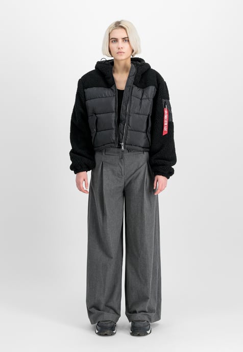 Teddy Puffer Winter Jacket Women - Image 2