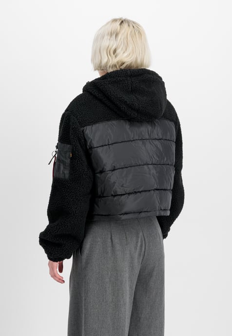 Teddy Puffer Winter Jacket Women - Image 3