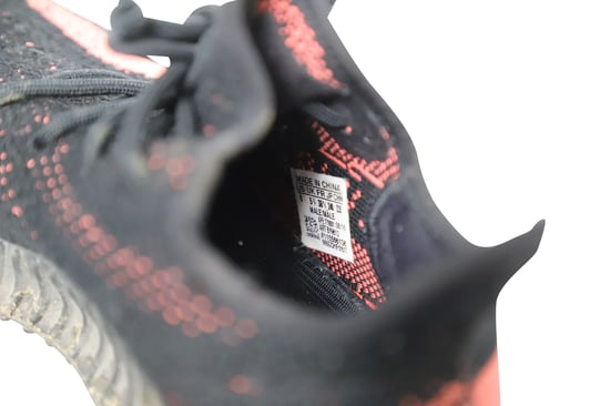 Adidas Yeezy Boost 350 V2 aus roter Primeknit-Mikrofaser - Image 5
