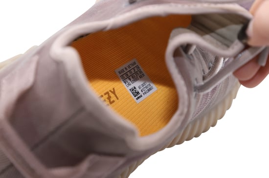 Adidas Yeezy Boost 350 V2 „Mono Mist“ Sneakers aus malvenfarbenem Polyamid - Image 6