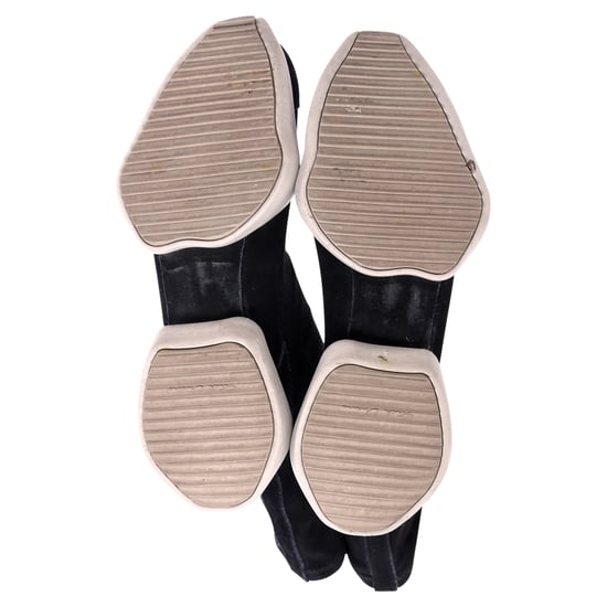 Rick Owens x Adidas Sock Runner Sneakers aus schwarzem Wildleder - Image 6