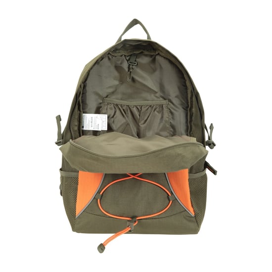 Mountain Warehouse - Rucksack "Bolt", 18 Liter (Khaki/Orange) - Image 3