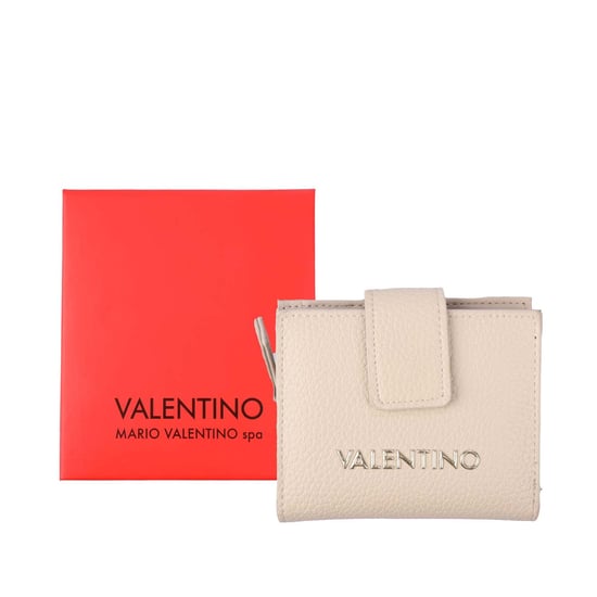 Zubehör Valentino Alexia Reißverschluss-Geldbörse in Beige - Image 3