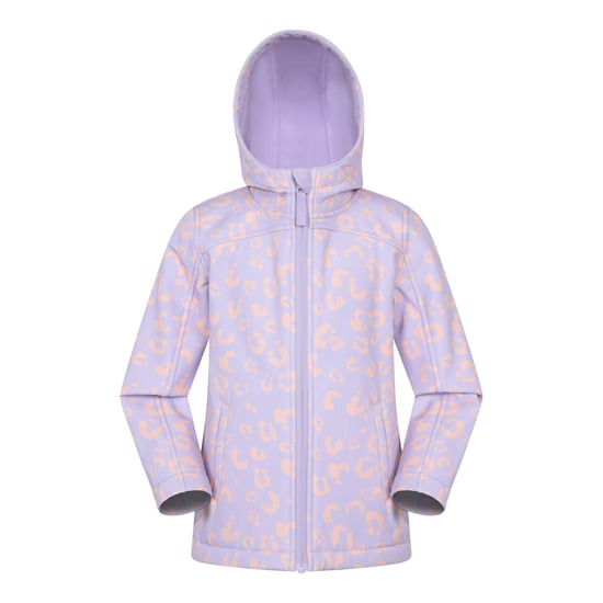Mountain Warehouse - "Exodus" Softshelljacke für Kinder (Hell-Lila) - Image 1