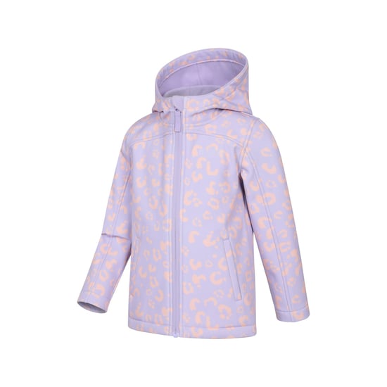 Mountain Warehouse - "Exodus" Softshelljacke für Kinder (Hell-Lila) - Image 4