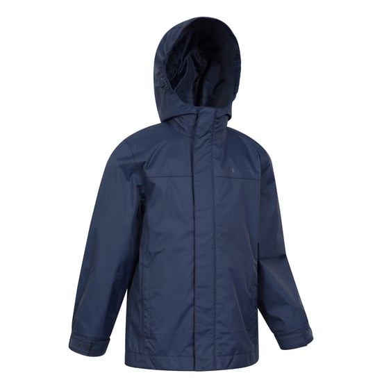 Mountain Warehouse - "Torrent" Jacke, wasserfest versiegelte Nähte für Kinder (Marineblau) - Image 3