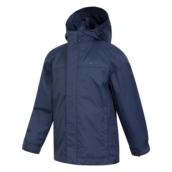 Mountain Warehouse - "Torrent" Jacke, wasserfest versiegelte Nähte für Kinder (Marineblau) - Image 4
