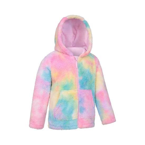 Mountain Warehouse - "Cosy" Kapuzenpullover Durchgehender Reißverschluss für Kinder (Leuchtend Rosa) - Image 4