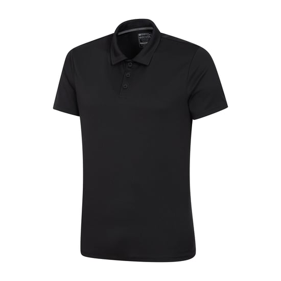 Mountain Warehouse Herren Endurance IsoCool Polo Shirt (Schwarz) - Image 2