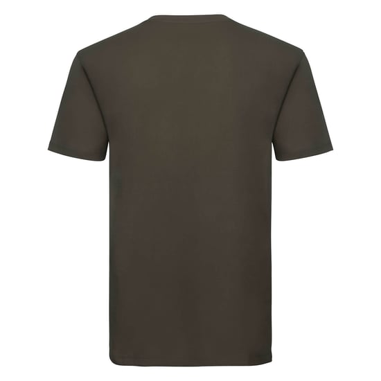 Russell Herren Organik T-Shirt Kurzarm (Olive) - Image 2
